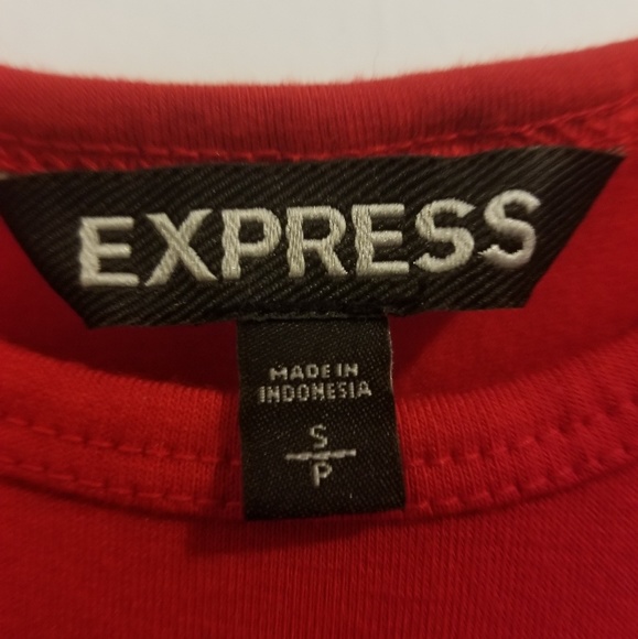 Long Red Express Dress - Picture 2 of 4